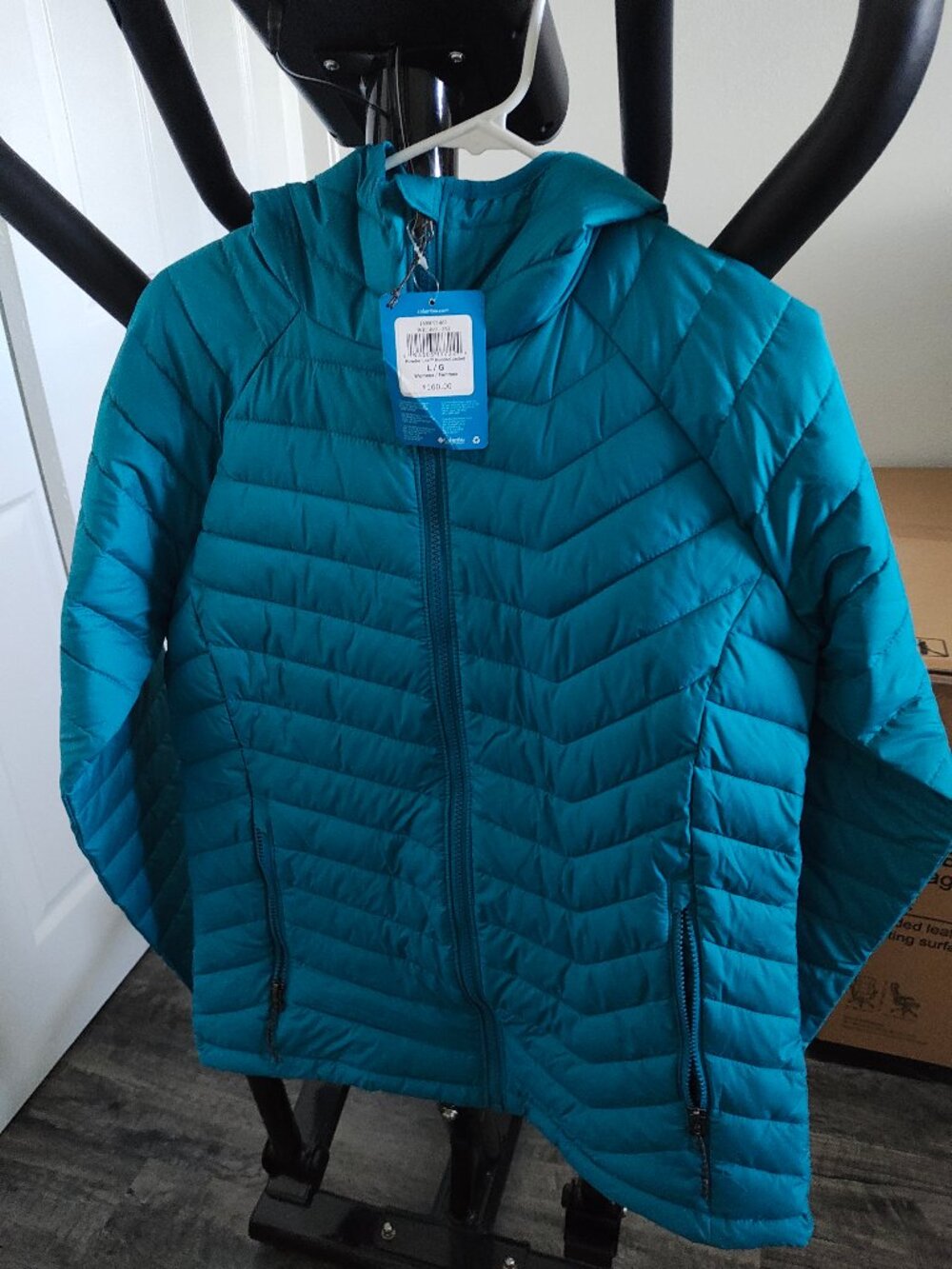 Women's Large Blue Lightweight Columbia Jacket